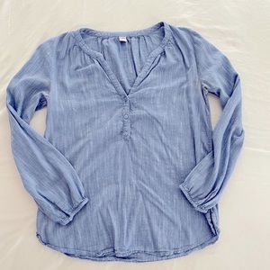 Old Navy chambray top